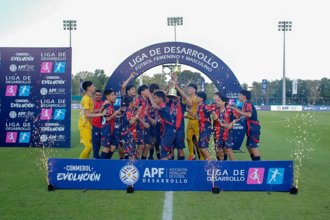 Cerro Porteño se quedó con el título en la categoría Sub 13 Masculina de la Liga de Desarrollo