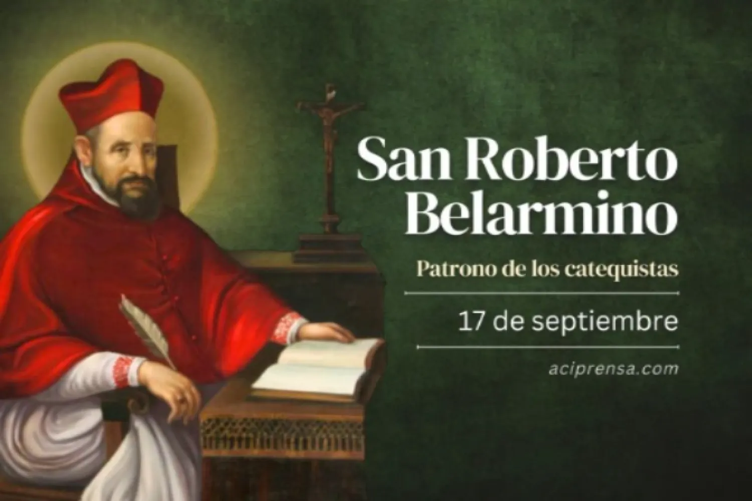 Hoy celebramos a San Roberto Belarmino, apasionado defensor de la verdad y de la Iglesia