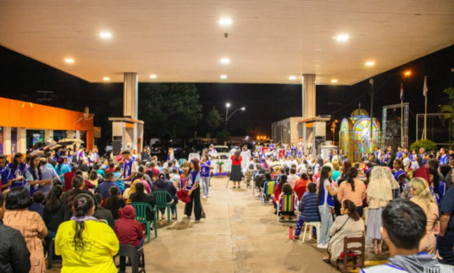 Tercer día de la Novena a la Virgen de Caacupé: fe que no se apaga ni bajo la lluvia