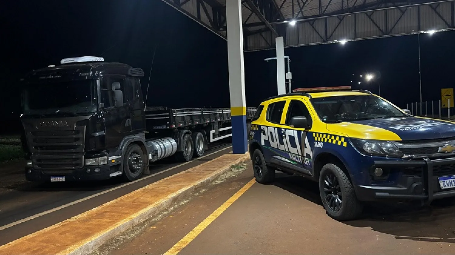 La Policía Militar de Carreteras recupera un camión robado en otro estado y el conductor es liberado tras ser detenido injustamente