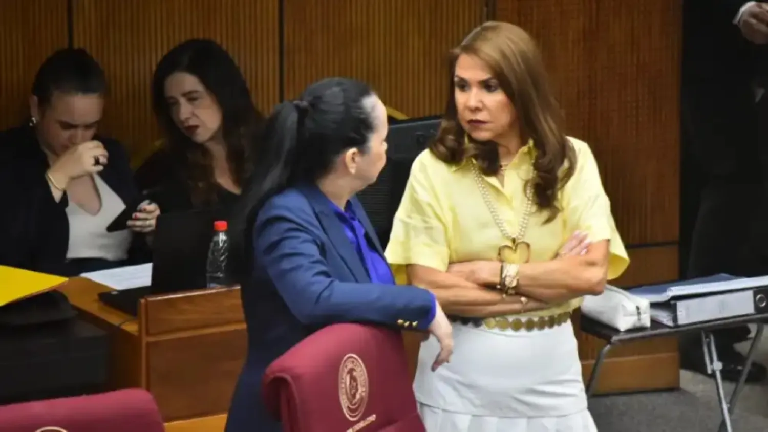 Celeste pide echar al titular de Indert: "¿En qué va a escribir su bomba, en papel higiénico?”