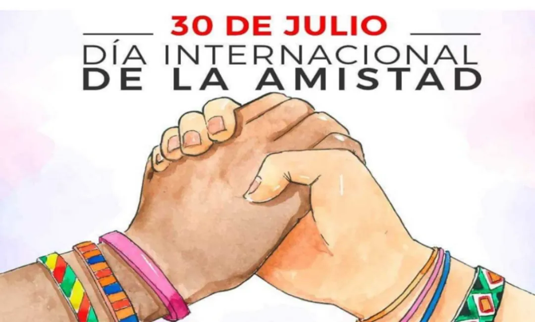 Hoy 30 de julio celebramos el día MUNDIAL DE LA AMISTAD!!!