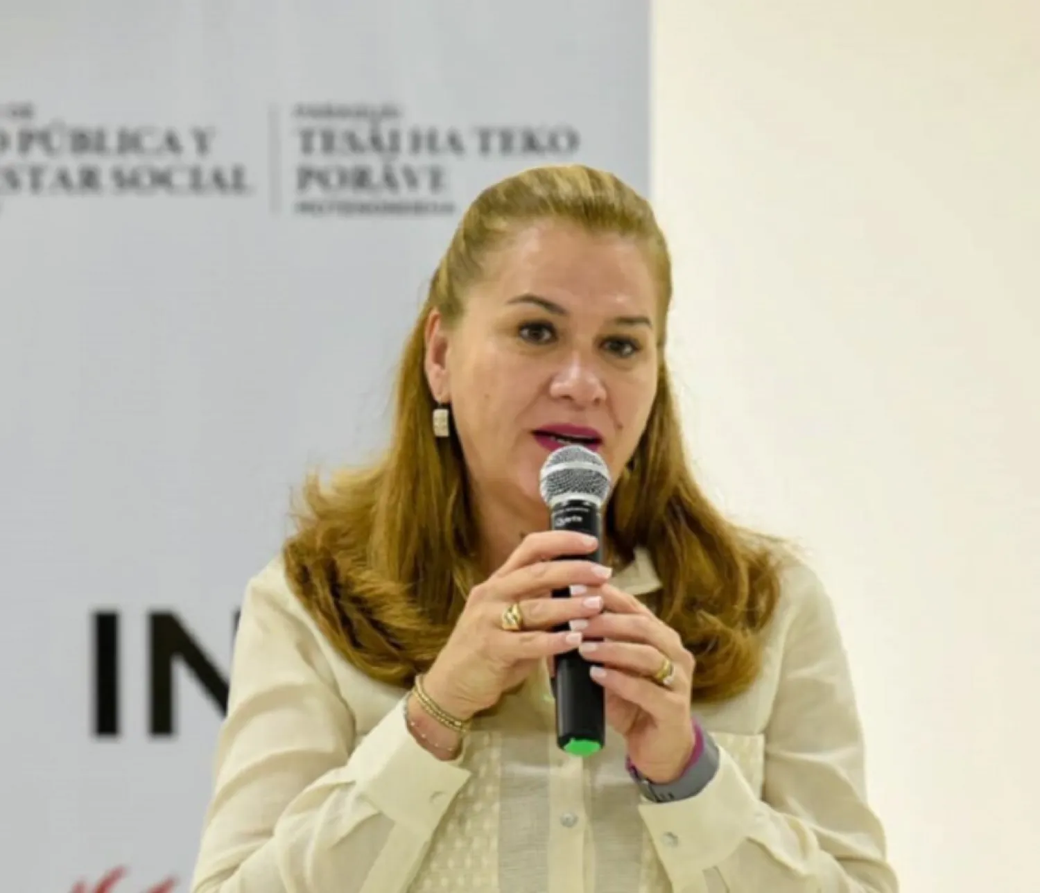Ministra de Salud: “Voy a estar hasta que el presidente diga basta”