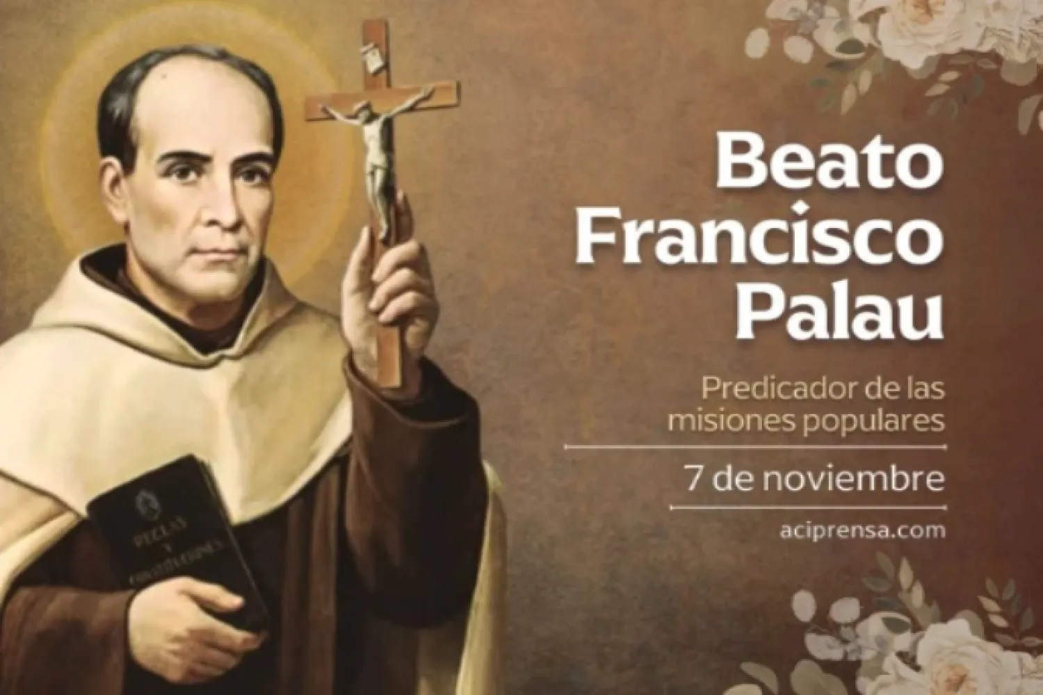Hoy recordamos al Beato Francisco Palau, predicador de las misiones populares