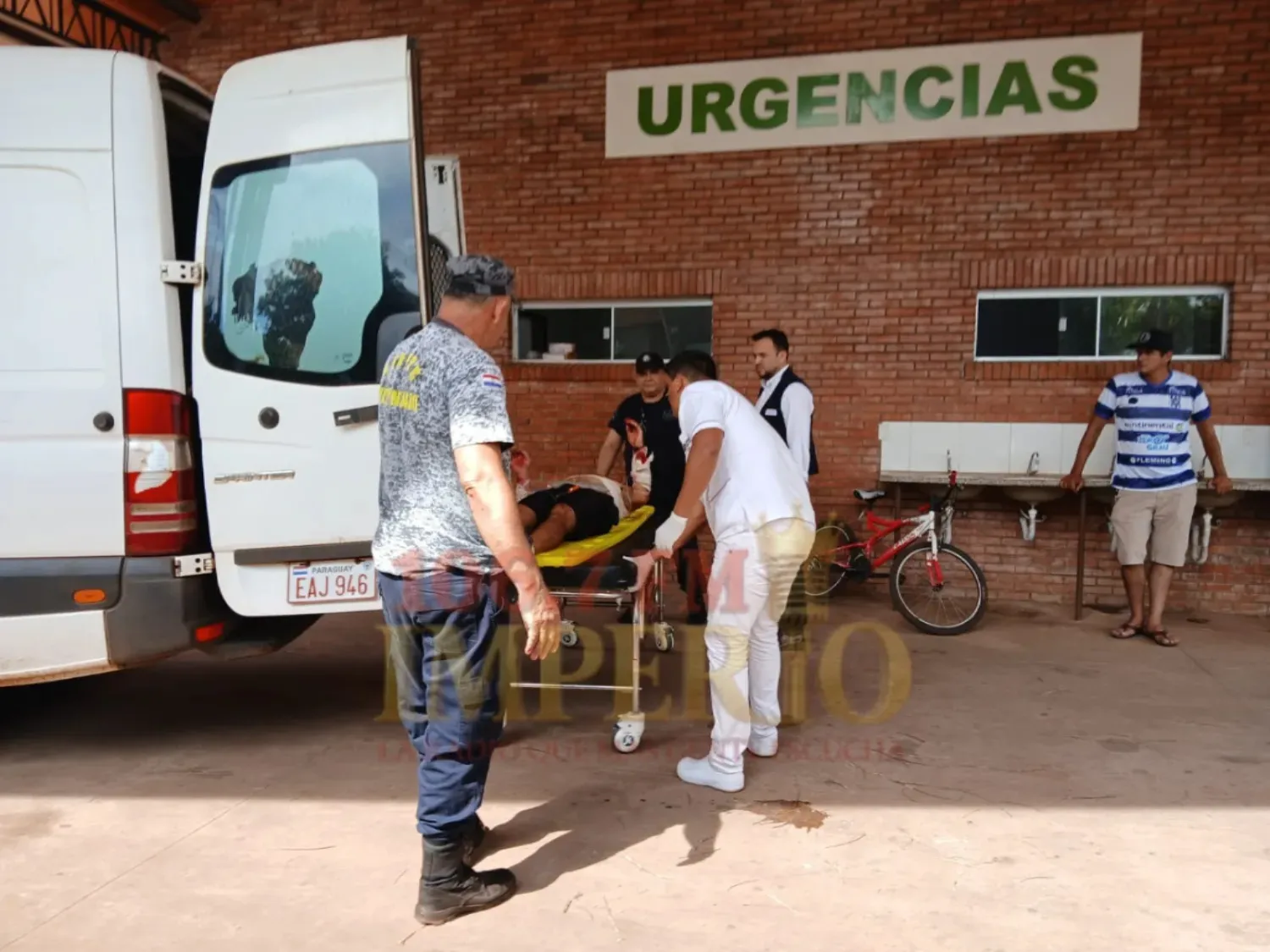 Interno herido en una riña dentro de la Penitenciaría Regional de PJC fue trasladado al Hospital Regional