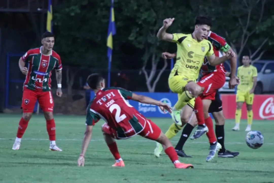Recoleta FC y Atlético Tembetary igualaron 1 - 1, en el inicio de la fecha 19.
