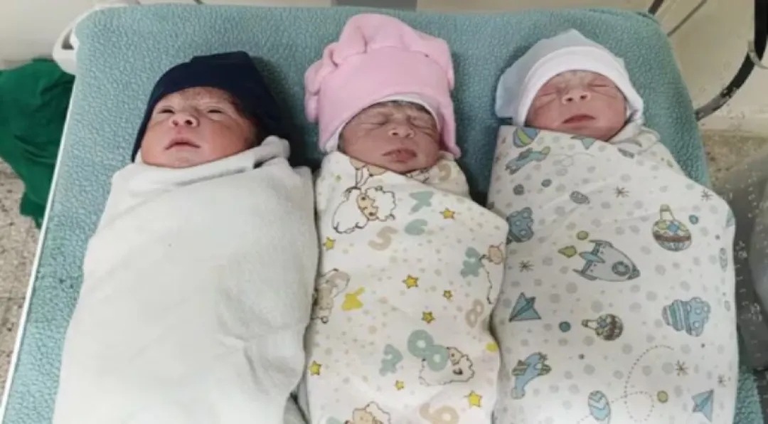 Nacen trillizos en Clínicas: padres son de escasos recursos y necesitan ayuda