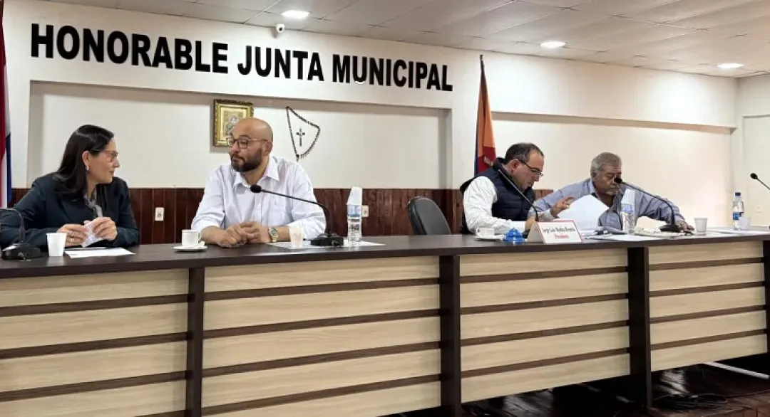 El presidente de la Cámara Municipal de Ponta Porã presenta un resumen de su misión legislativa en Pedro Juan