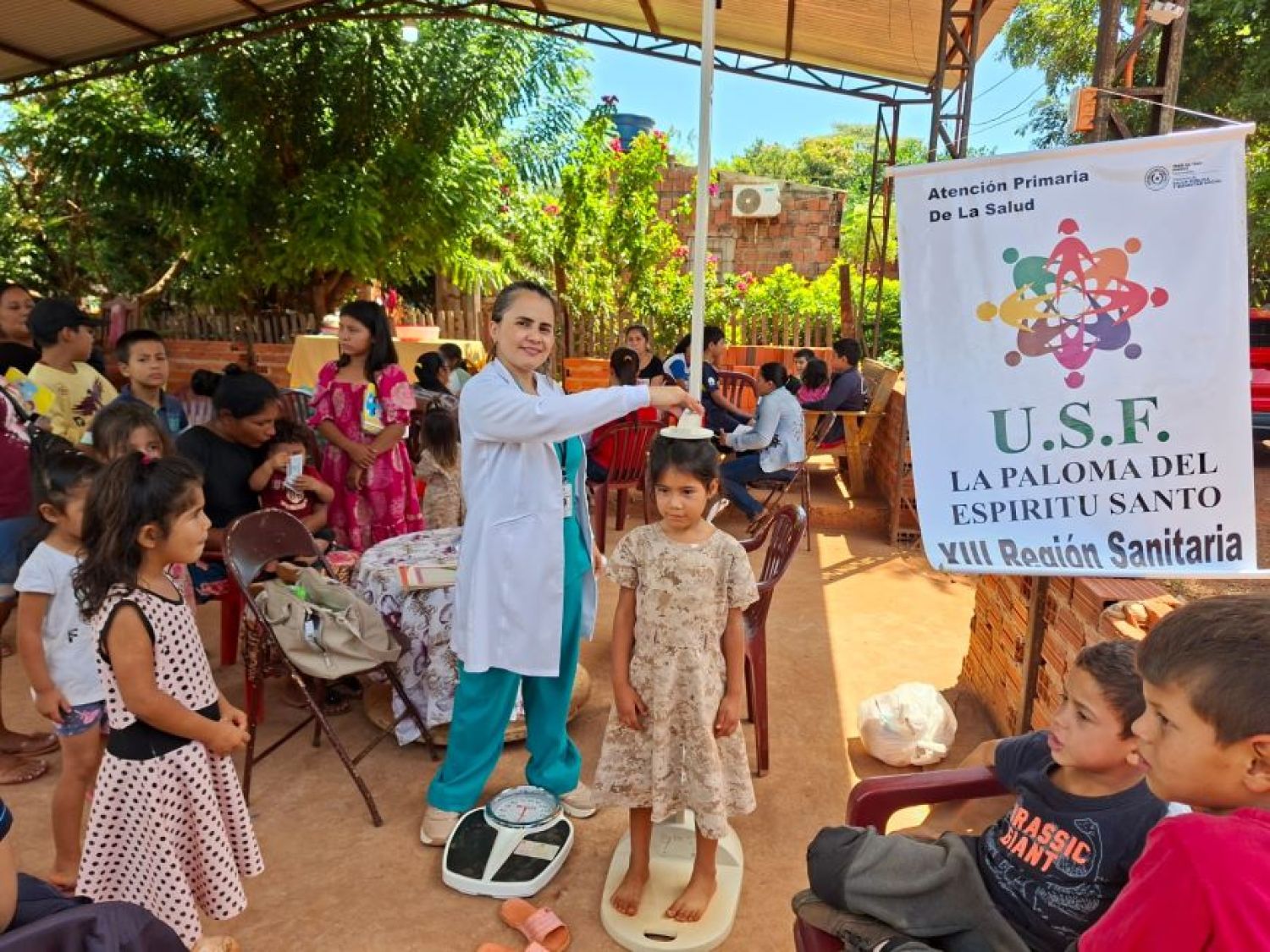 En Amambay: asistencia médica extramural beneficia a familias de Kokue Pyahu