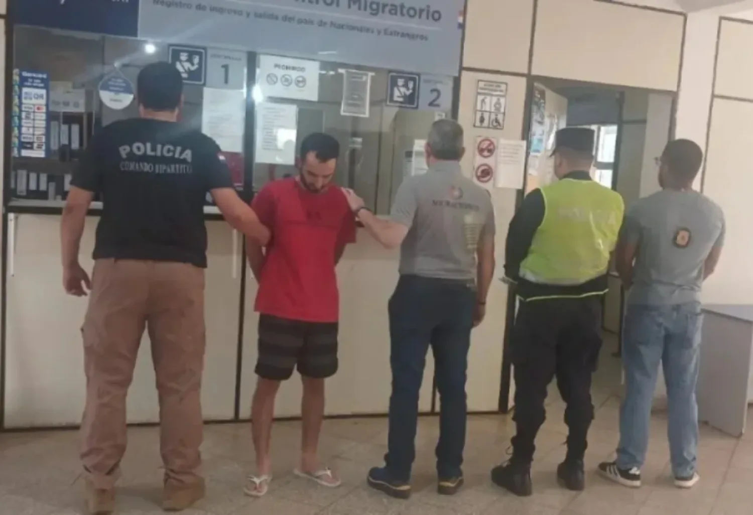 brasileño buscado por tráfico de drogas es entregado  a la Policía Federal