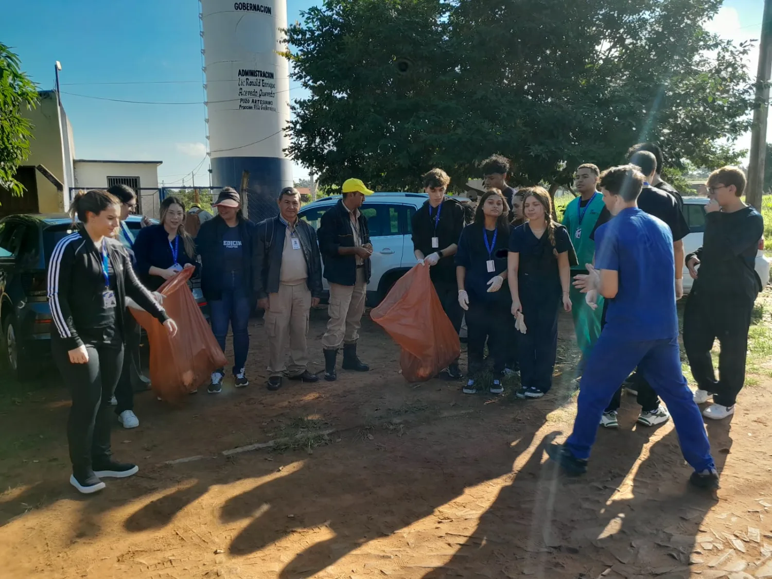 XIII Región Sanitaria lidera minga ambiental para la prevención del dengue en Villa Guillermina