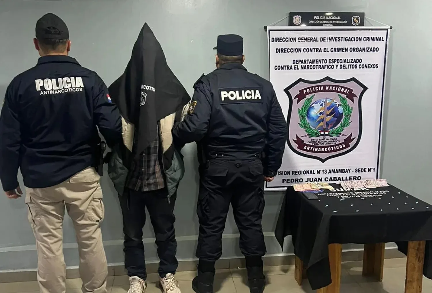 Aprehenden a alias alias "Gallo" con varias dosis de crack en nuestra ciudad