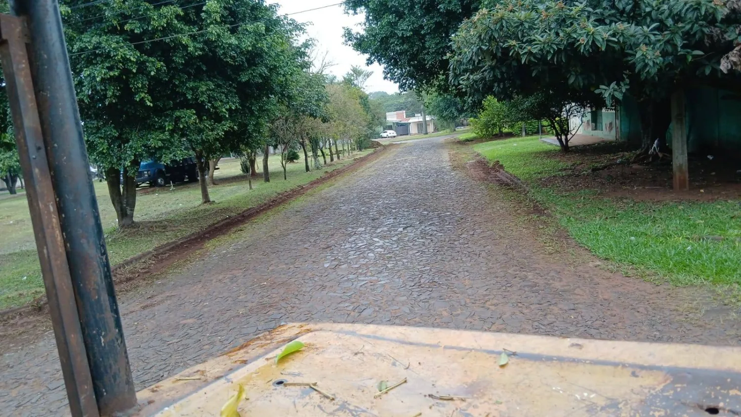 La Municipalidad de Pedro Juan Caballero, Adm. Lic. Ronald Enrique Acevedo Quevedo, prosigue con los trabajos de mejoramiento en la vía pública.