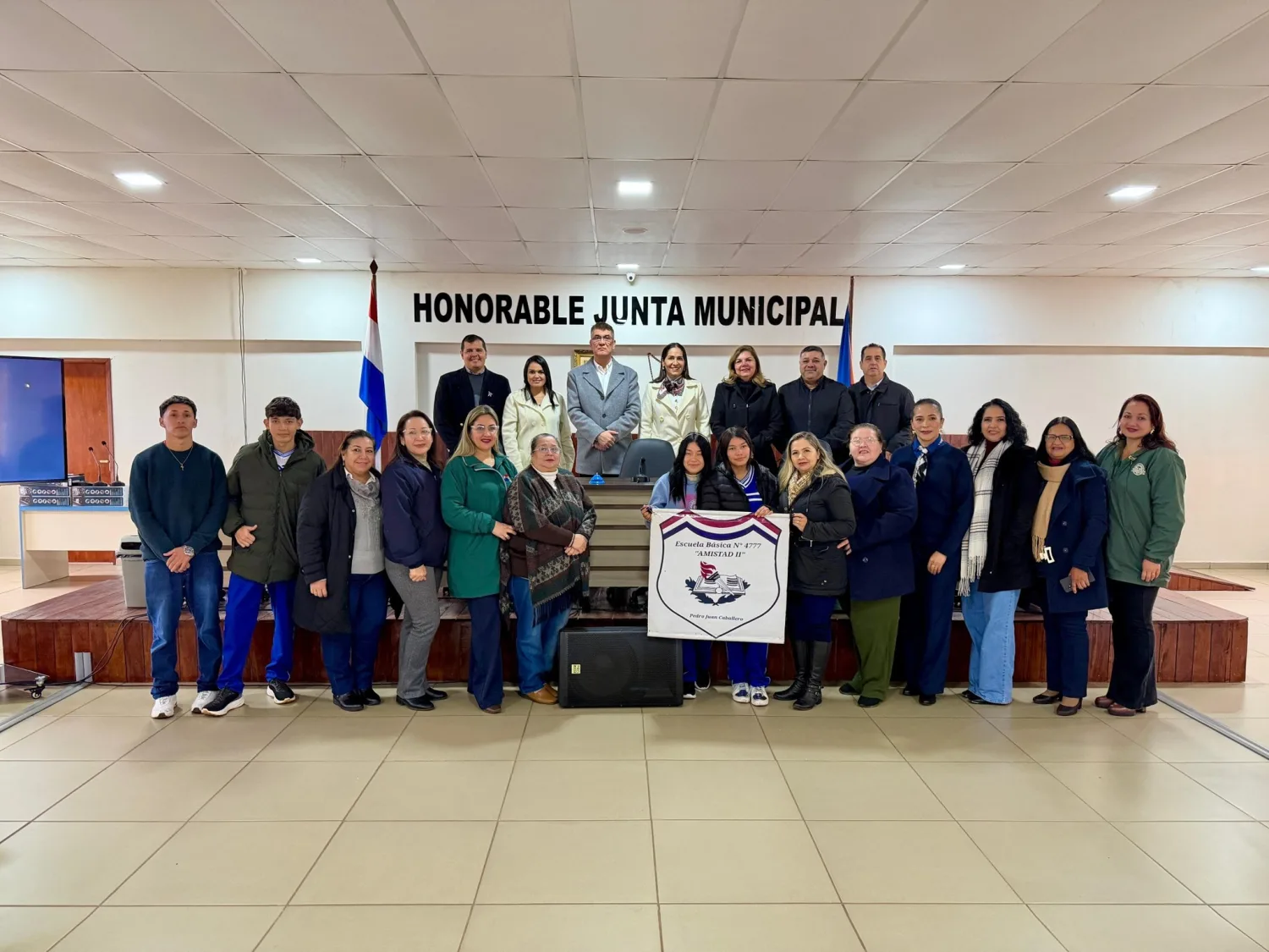 En la fecha se realizo el lanzamiento oficial del Proyecto de Reciclados Pet.