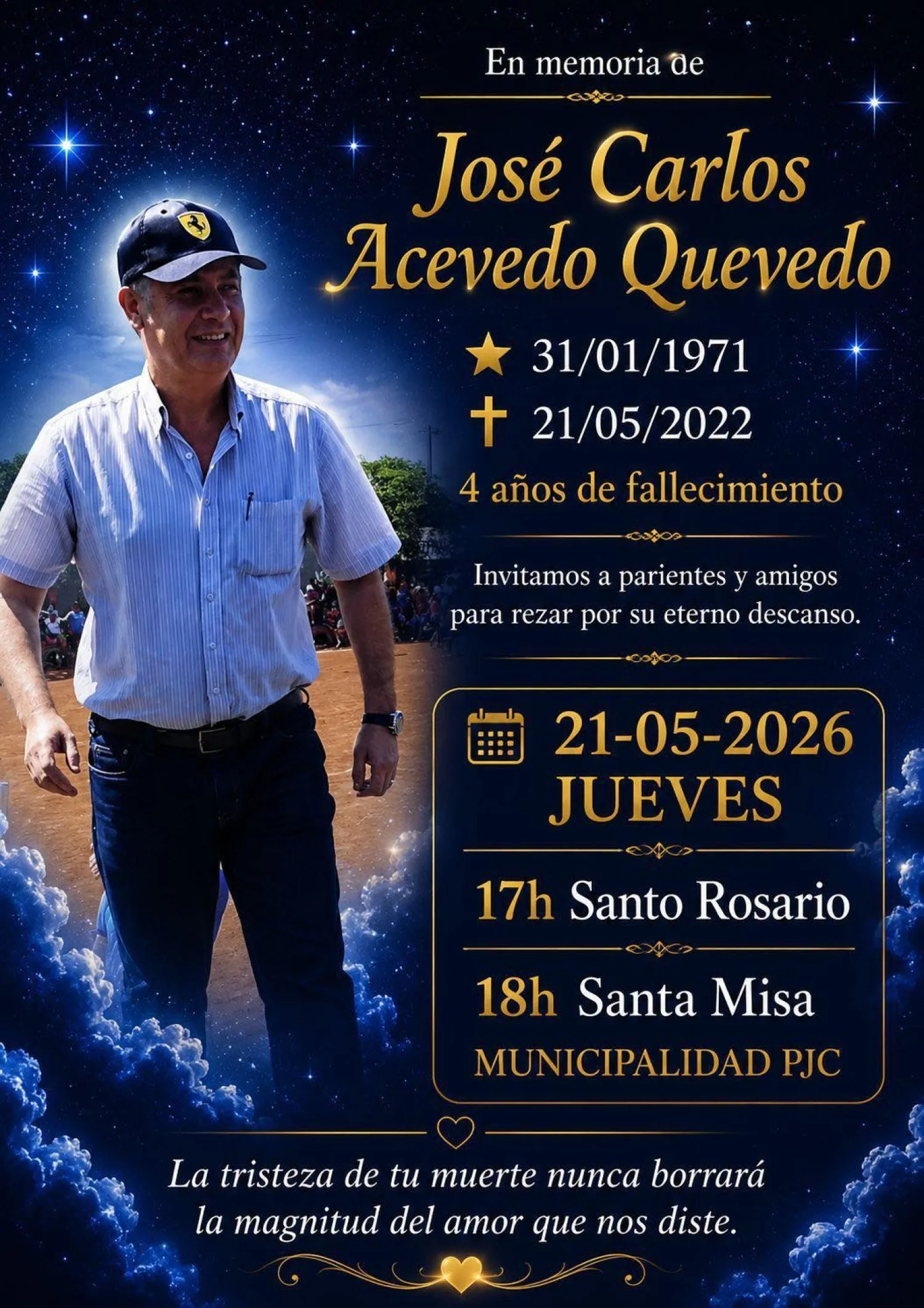 Se cumplen 4 años de la muerte de José Carlos y se sigue esperando justicia