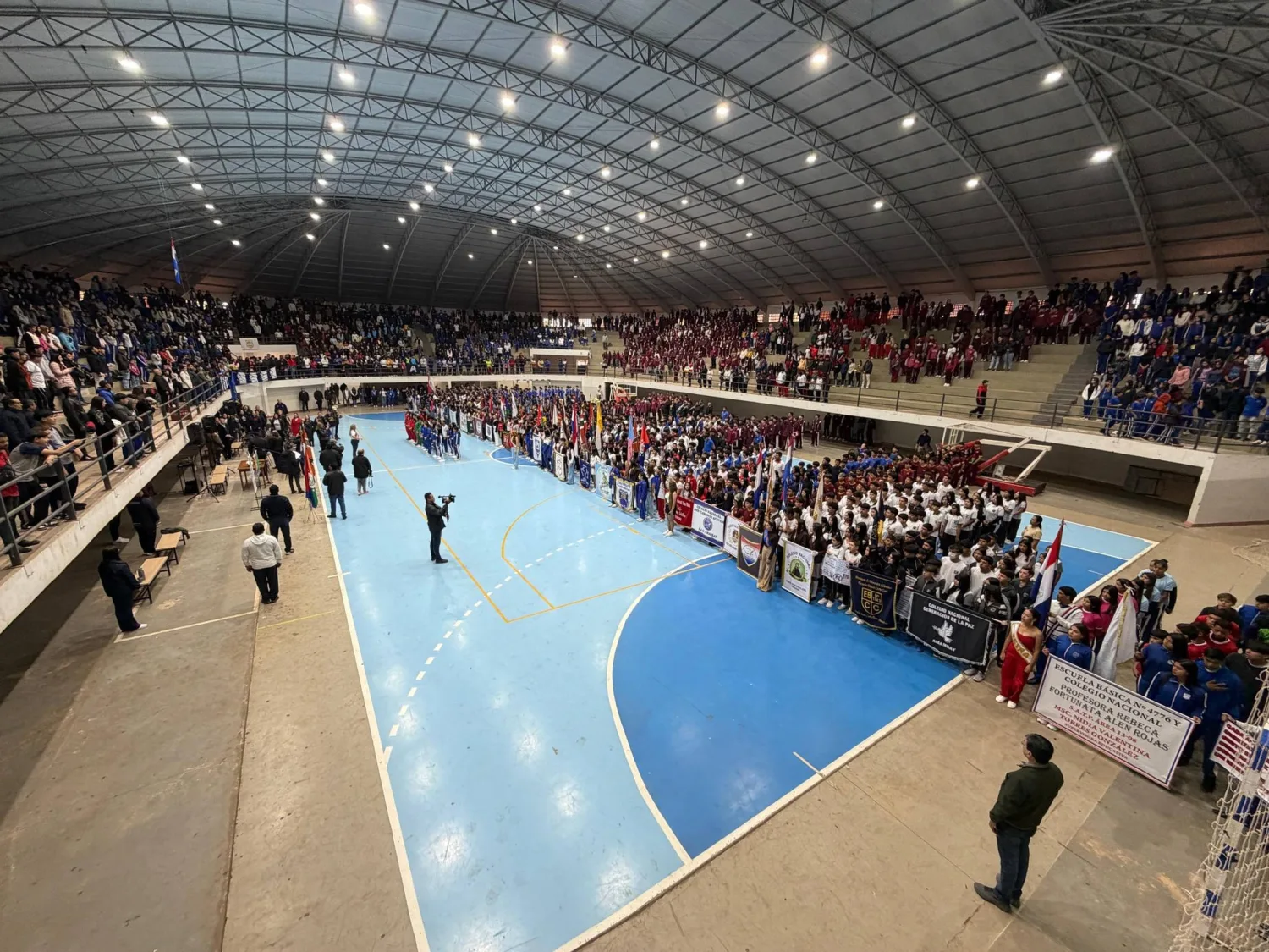 Apertura oficial de los Juegos Escolares Estudiantiles Nacionales 2026 – Fase Distrital."