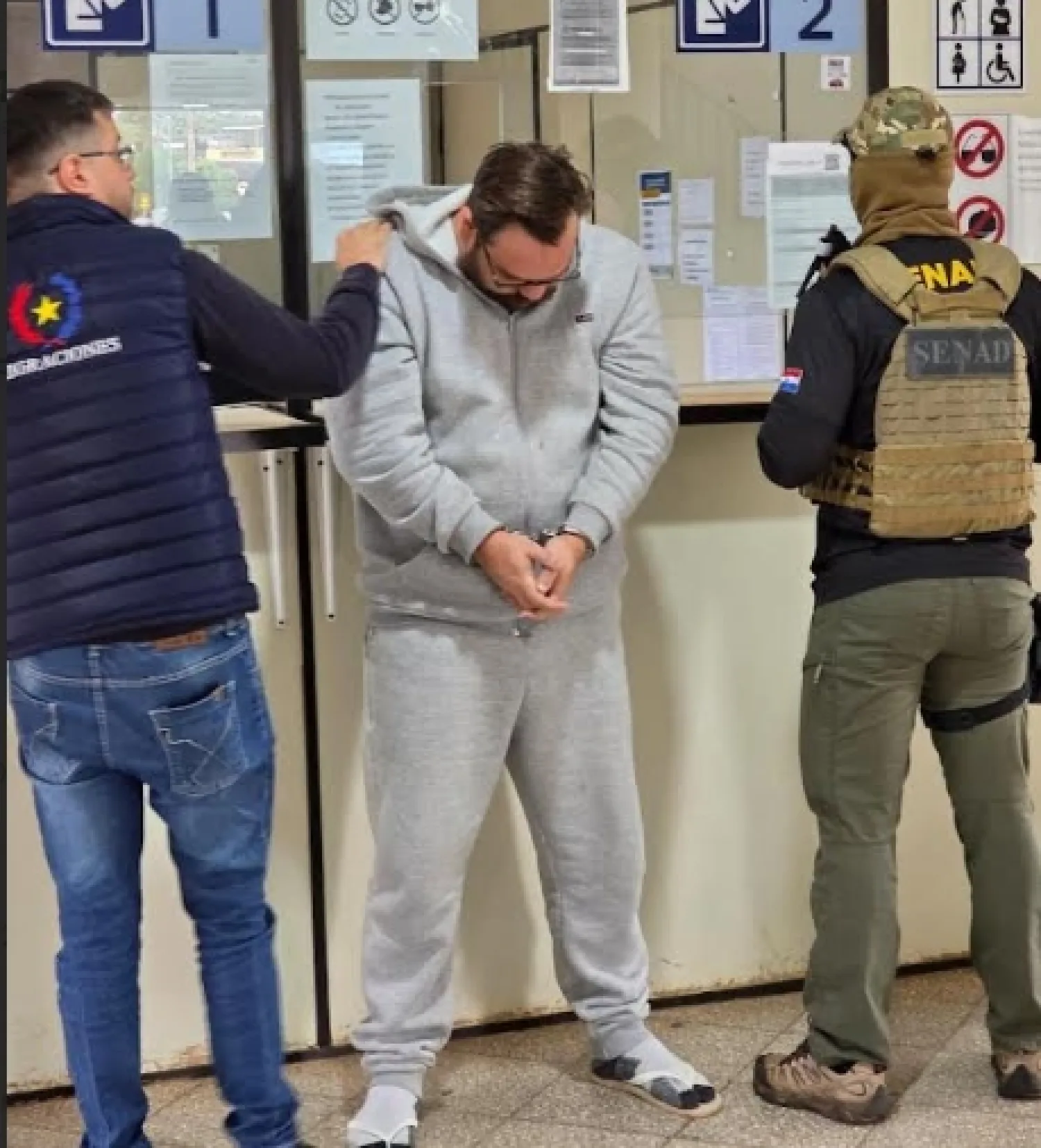 Vinculado a estructuras criminales: expulsan a narcotraficante brasileño tras ser capturado en PJC