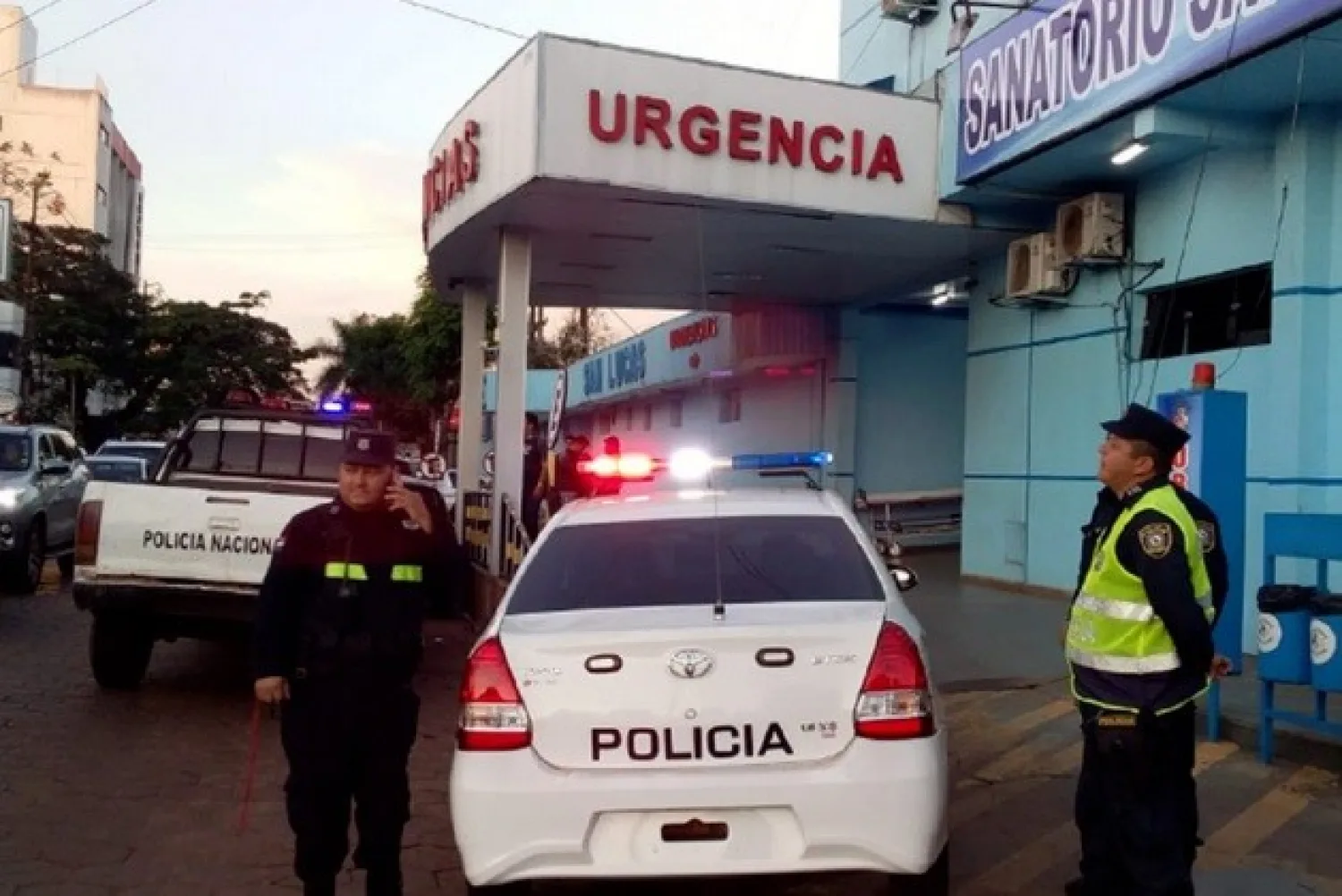 Supuesto Asaltante herido en la vecina ciudad es atendido en nuestra ciudad