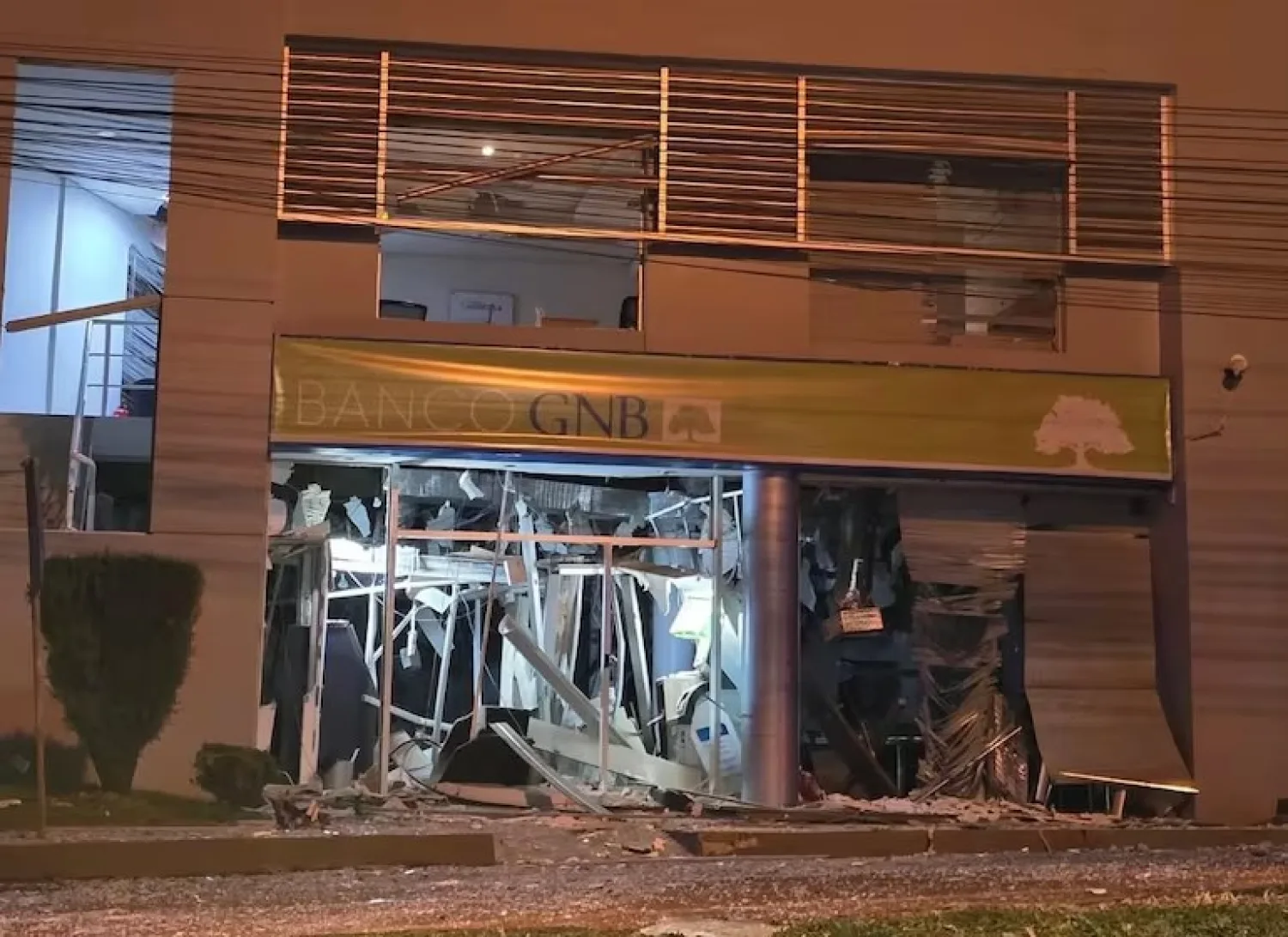 Entidades bancarias son blancos de ataques en Santa Rita