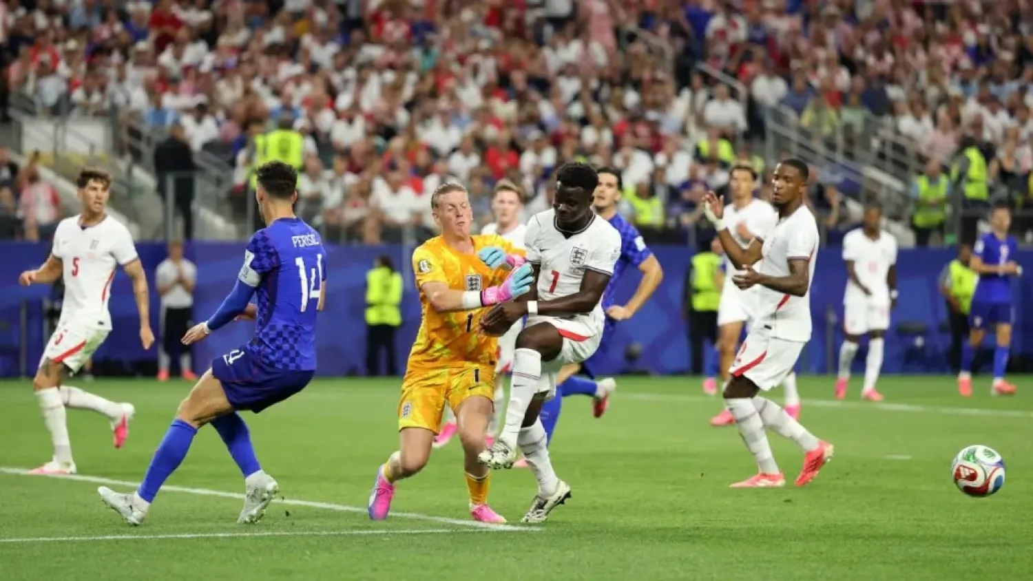 Inglaterra se impone en un complicado duelo vs. Croacia en el Mundial