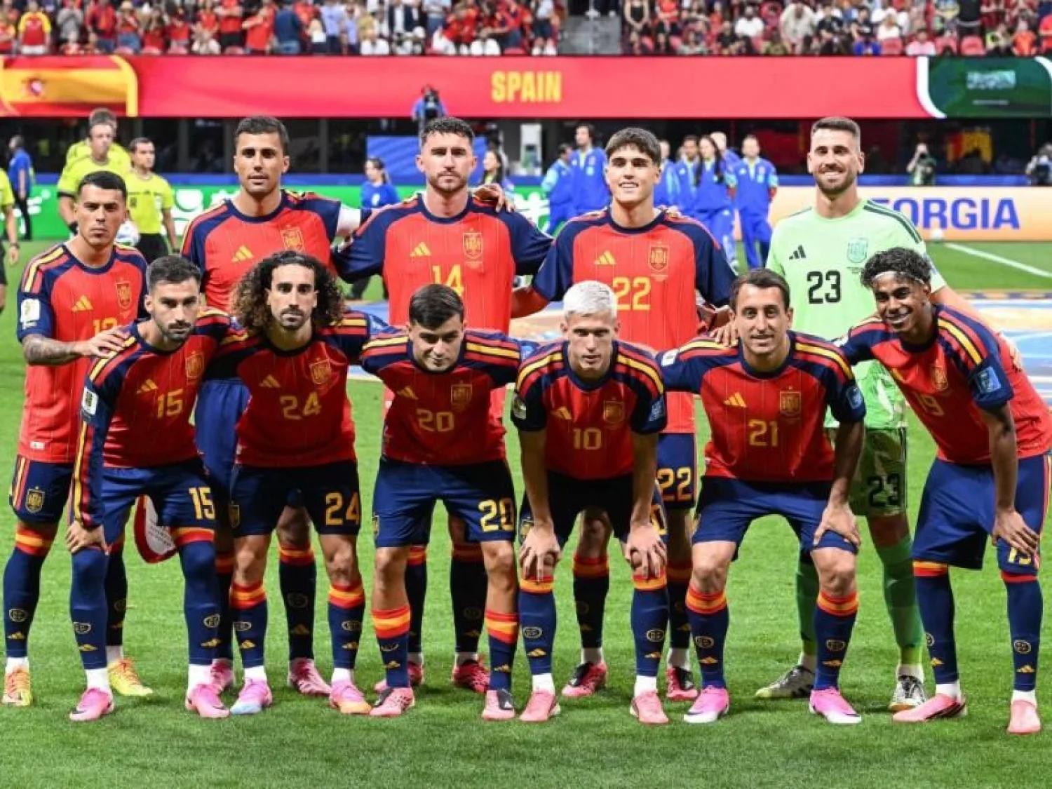 España no tuvo piedad y goleó a Arabia Saudita en la Copa Mundial de la FIFA
