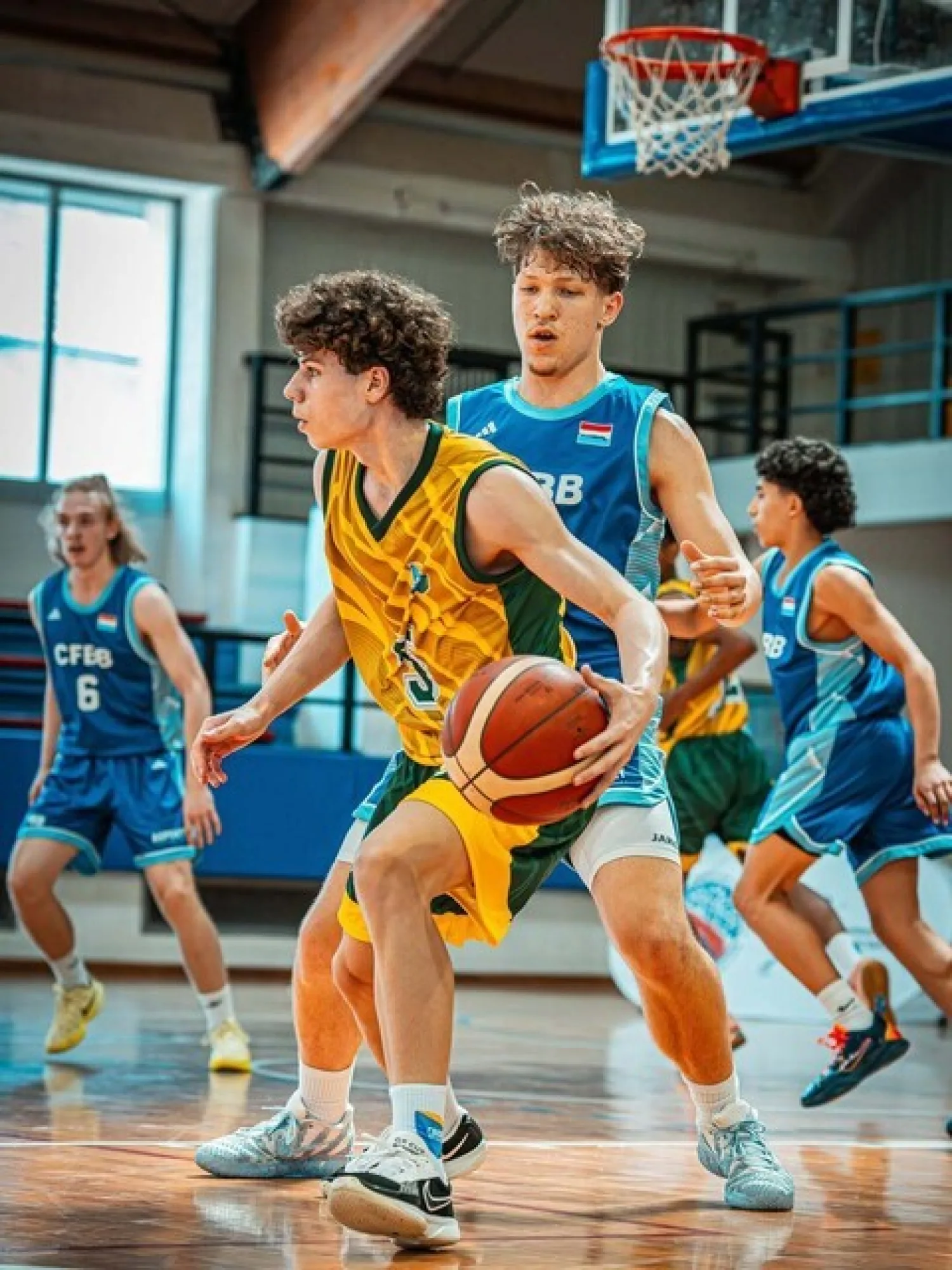 Equipo de Ponta Porã termina su campaña en el campeonato mundial de baloncesto escolar en la 15ª posición