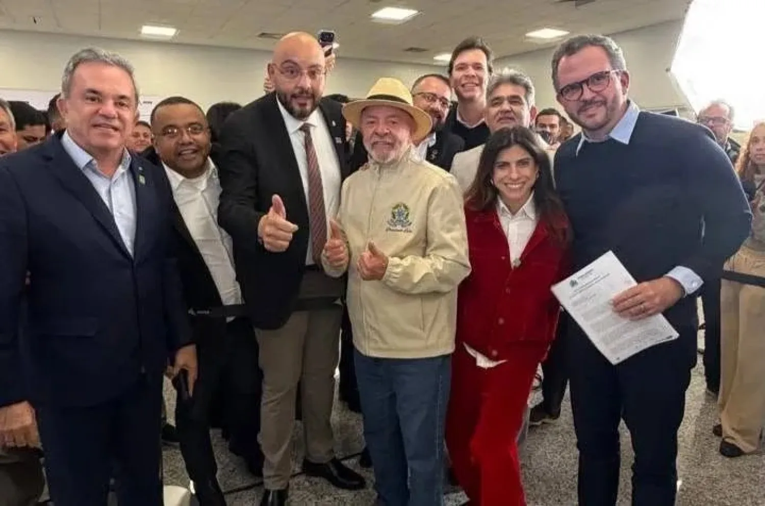 Concejales Municipales  de Ponta Porá entregan una carta al presidente  Lula y refuerza la articulación institucional para el Aeropuerto Binacional