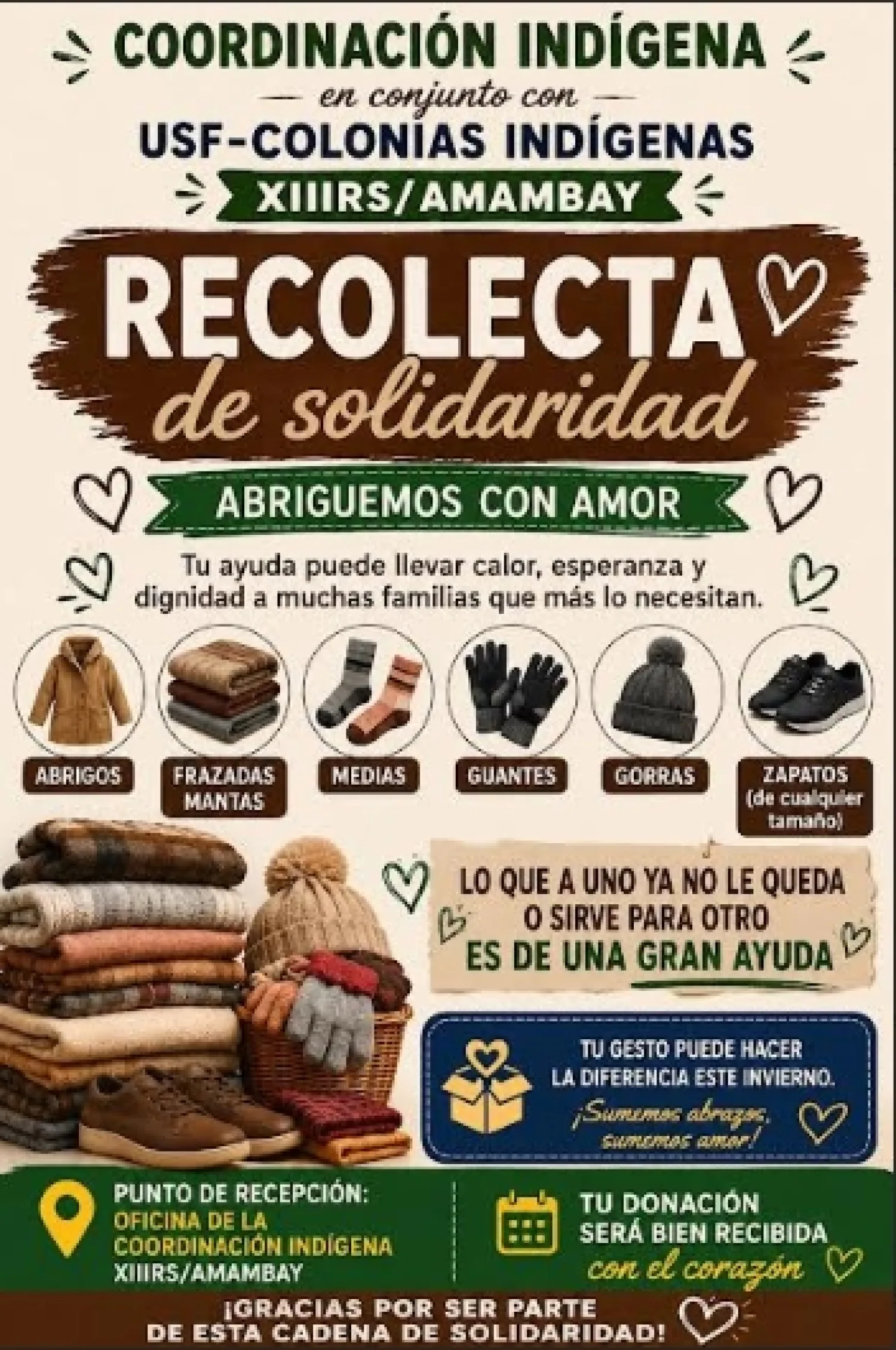 COLECTA DE SOLIDARIDAD