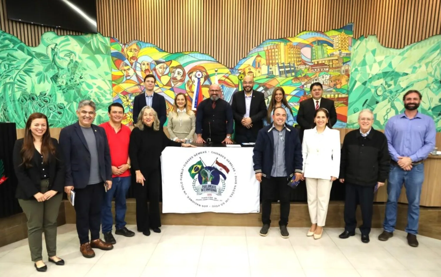 Parlin avanza en las demandas fronterizas y los avances en en cuidado de la Línea Internacional
