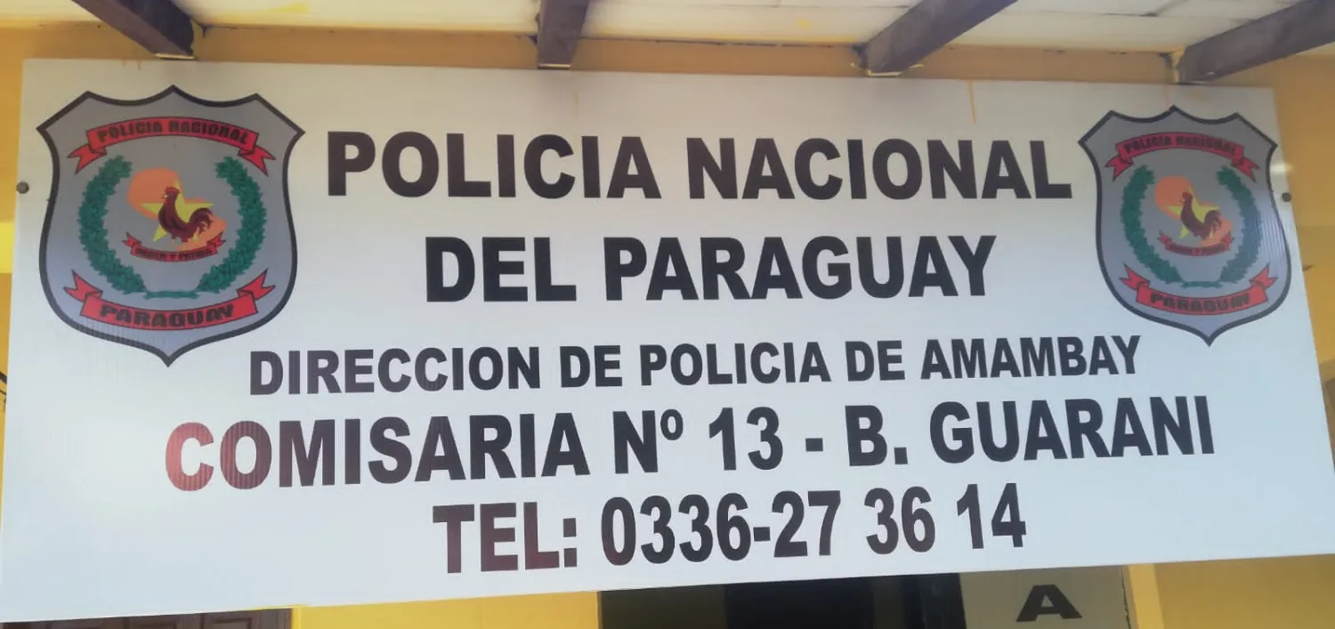 INFORME POLICIAL DEL DEPARTAMENTO DEL AMAMBAY