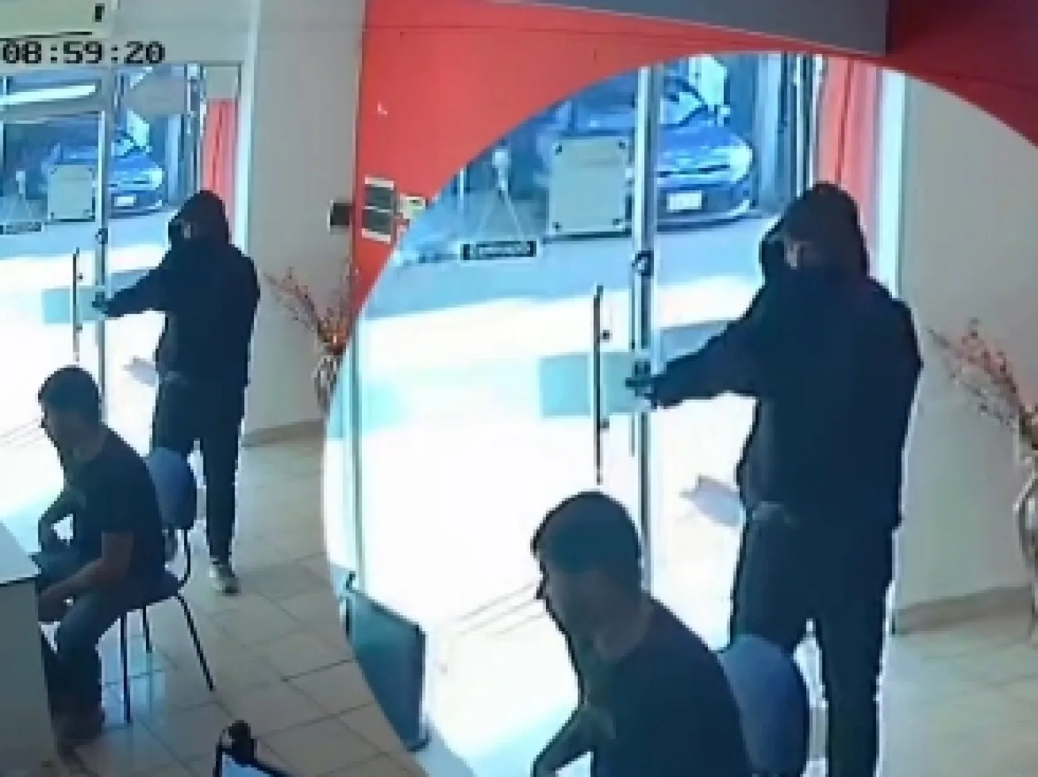 Asaltan local de crédito en pleno centro de Concepción