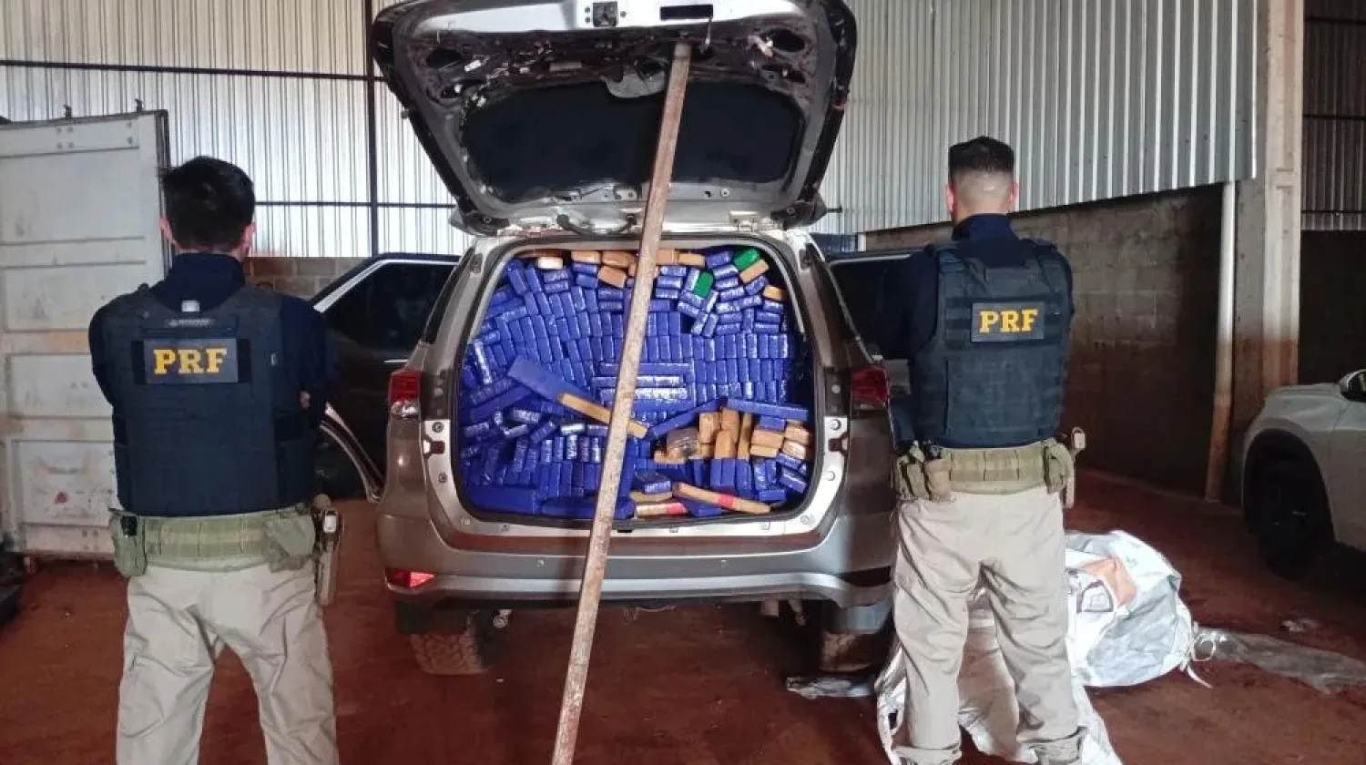 PRF desmantela deposito  de tráfico de drogas y confisca unas 10 toneladas de marihuana
