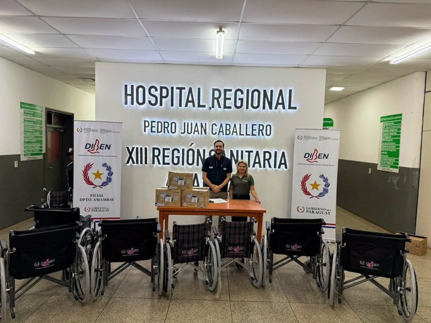 XIII Región Sanitaria recibe donación de sillas de ruedas e insumos para fortalecer la atención a personas en situación de vulnerabilidad