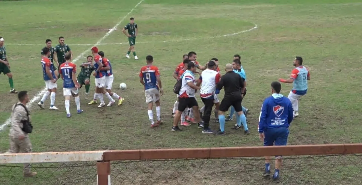 Lamentable: Final de la Liga Concepcionera fue suspendida tras hechos de violencia