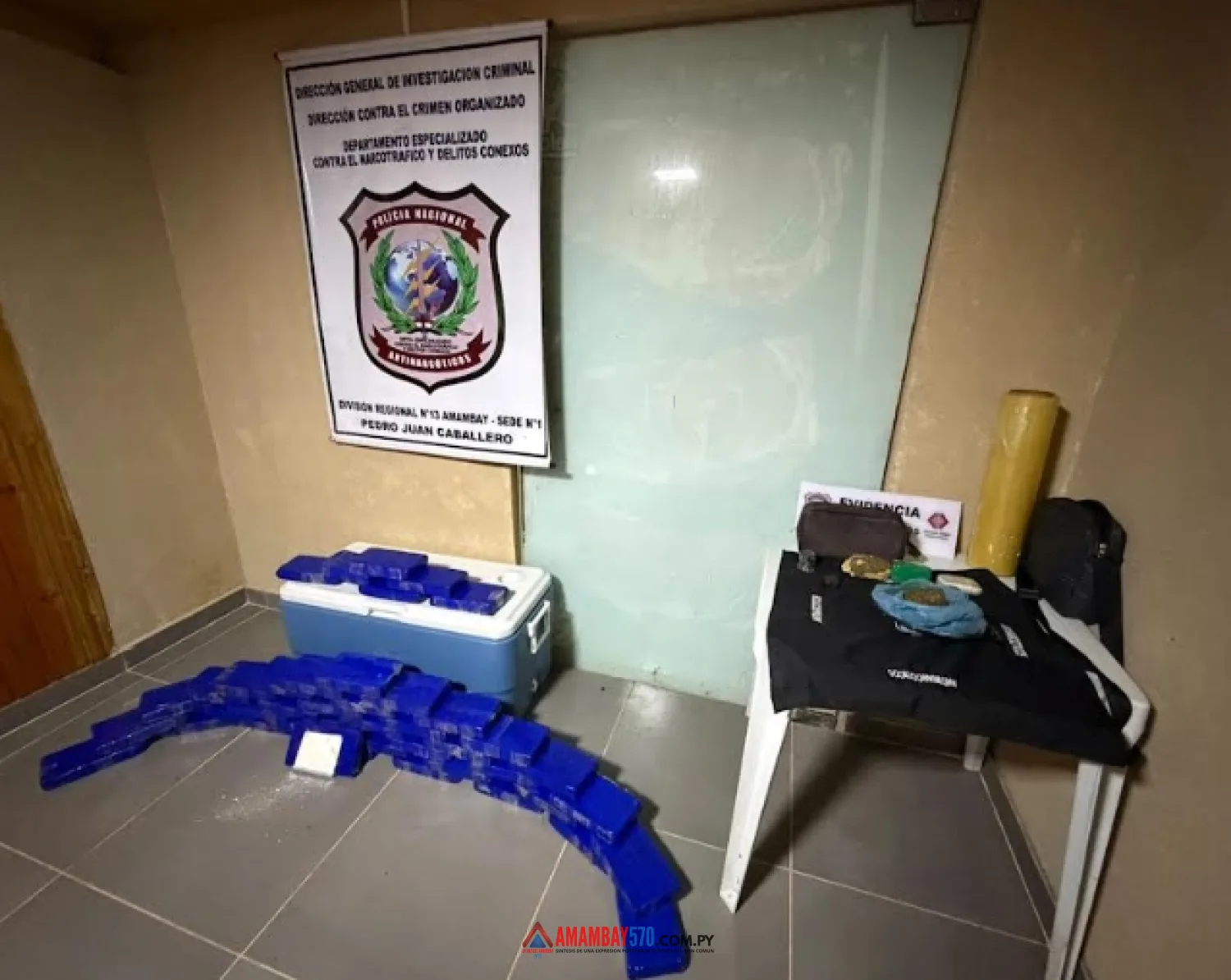 TRAS ALLANAMIENTO ENCUENTRAN SUPUESTA COCAINA EN NUESTRA CIUDAD
