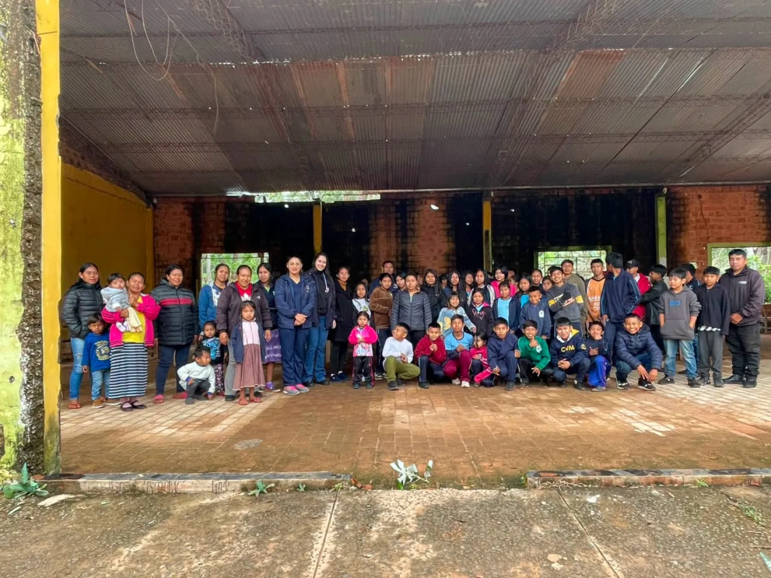 XIII Región Sanitaria acerca nuevamente servicios de salud a la comunidad indígena Itaguazu