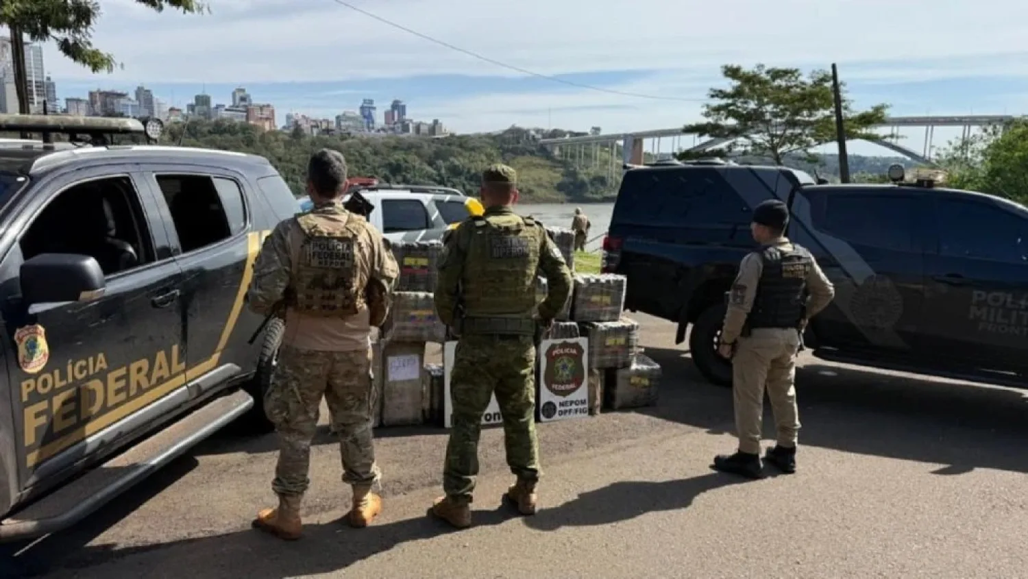 Foz reúne policías de Brasil, Paraguay y Argentina para enfrentar ataques violentos en la frontera