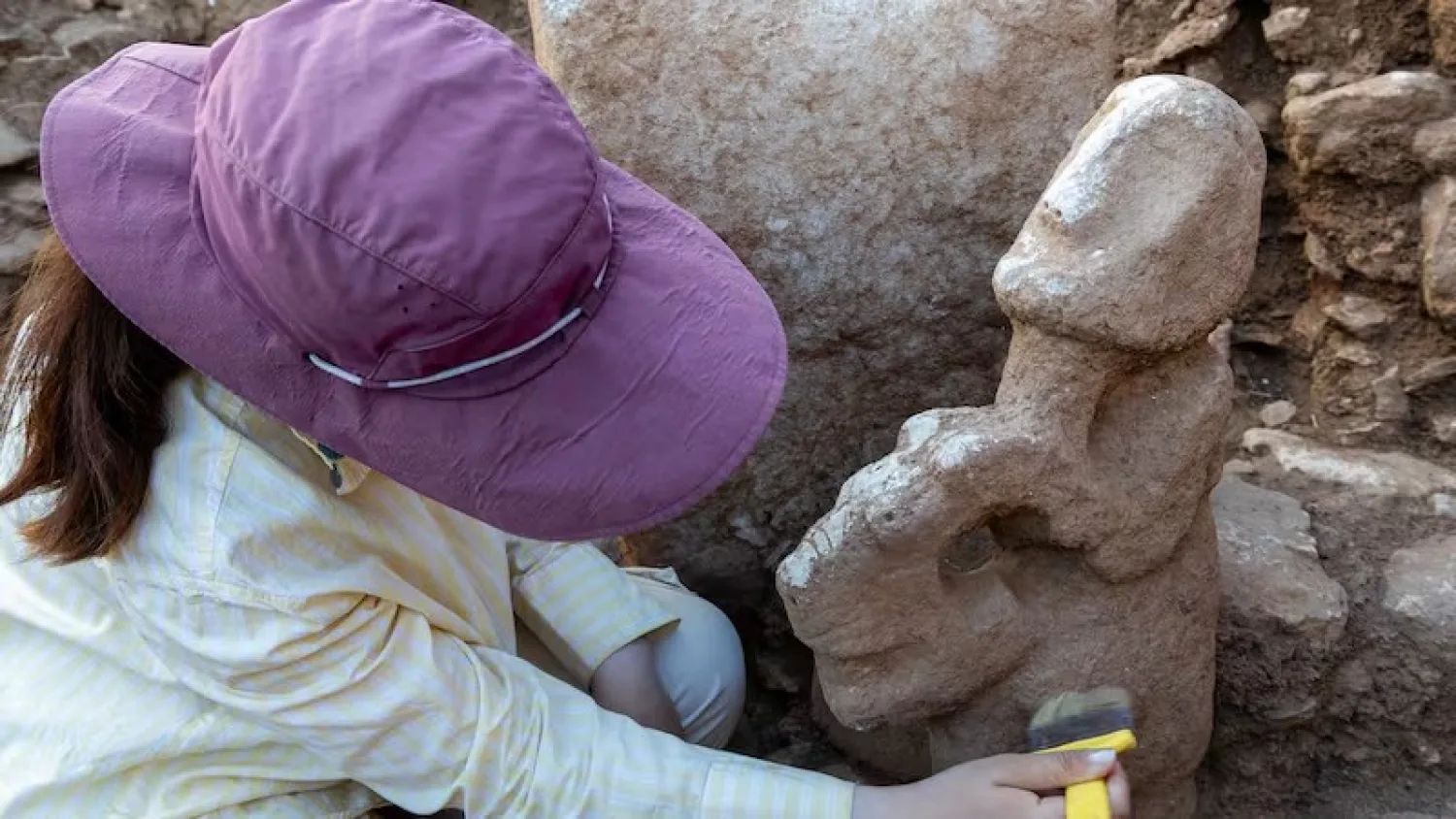 Turquía halla escultura de unos 11.000 años de antigüedad