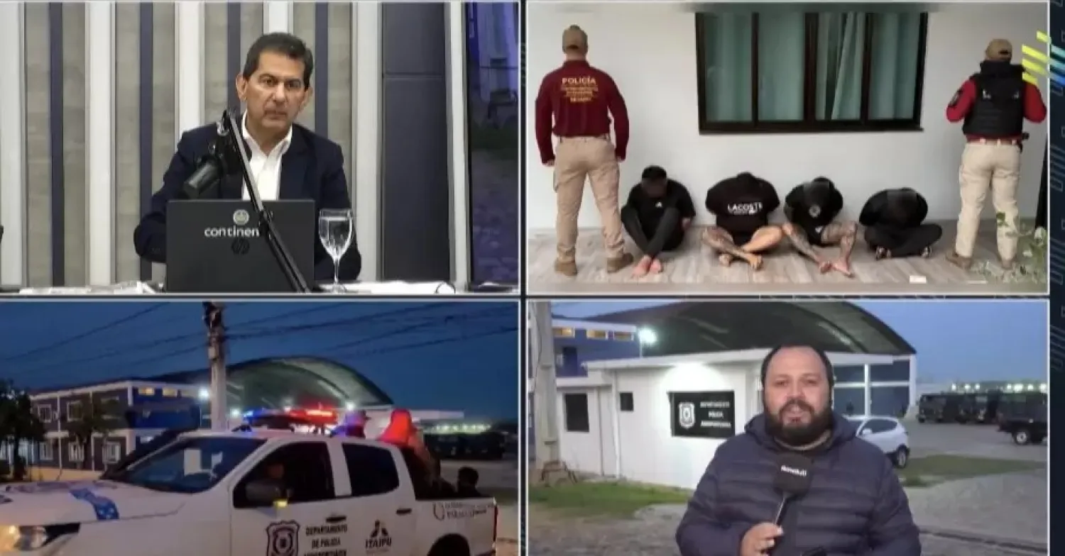 Operativo "Espejismos": detienen a cinco brasileños e incautan armas y vehículos de lujo