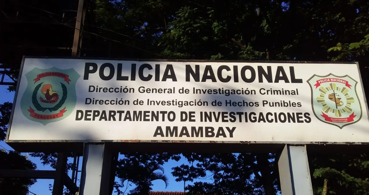 INFORME POLICIAL DEL DEPARTAMENTO DEL AMAMBAY