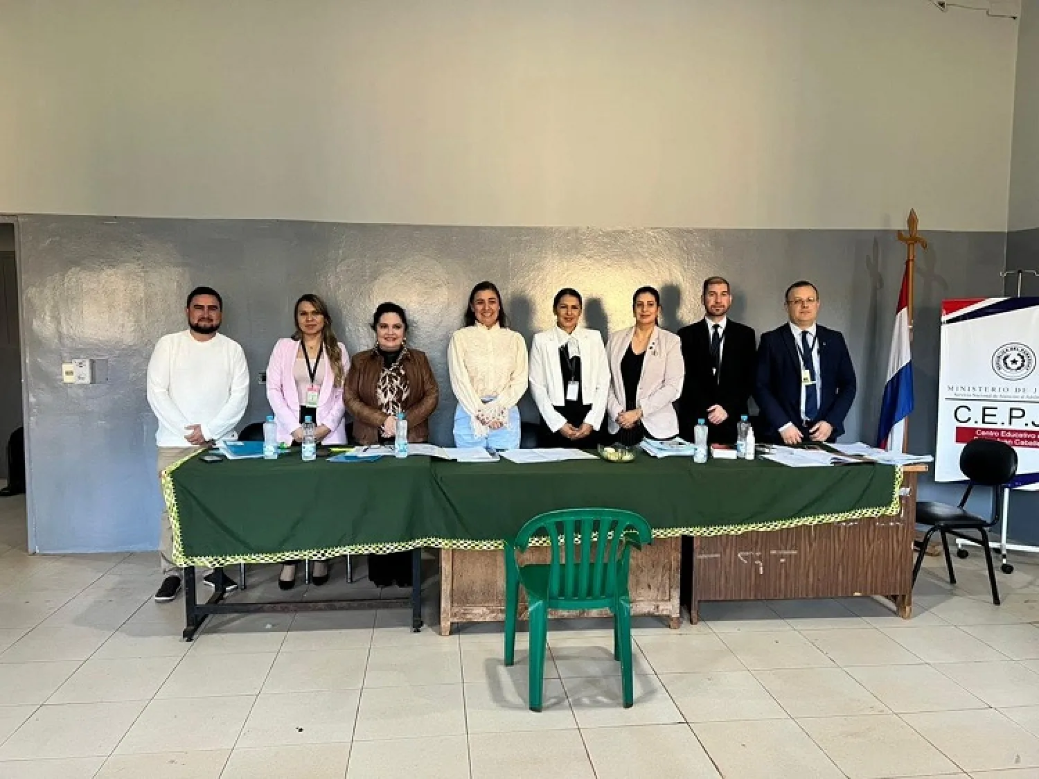 Visita al Centro Educativo de Pedro Juan Caballero (SENAAI)