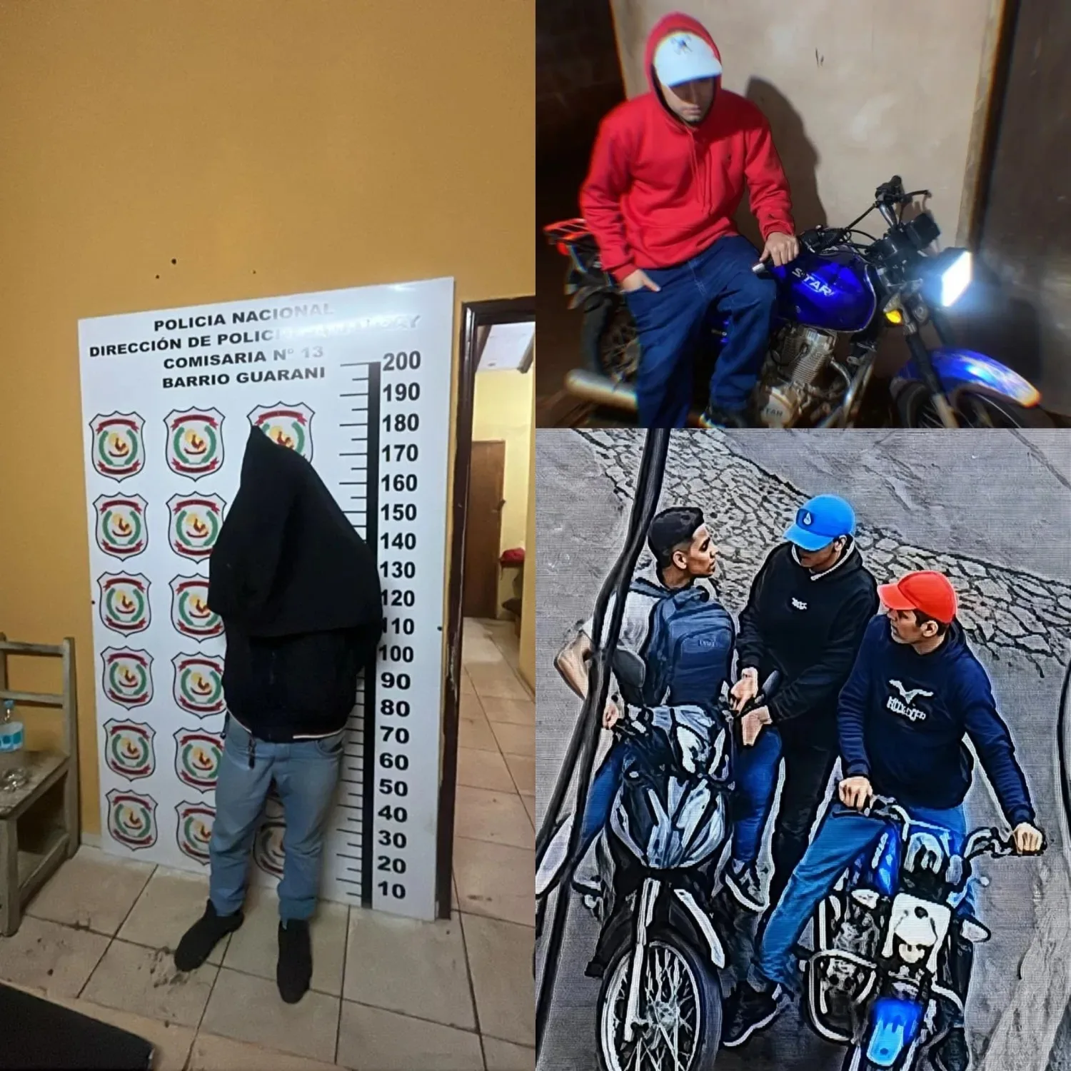 Joven se presentó en una comisaría para negar vinculación en robo de motocicleta y terminó detenido