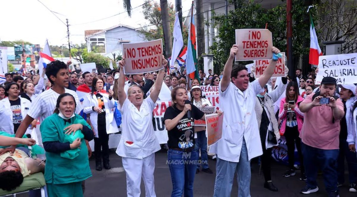 SINAMED desea éxitos a Fretes en Salud, aunque insiste en pedido de reajuste salarial