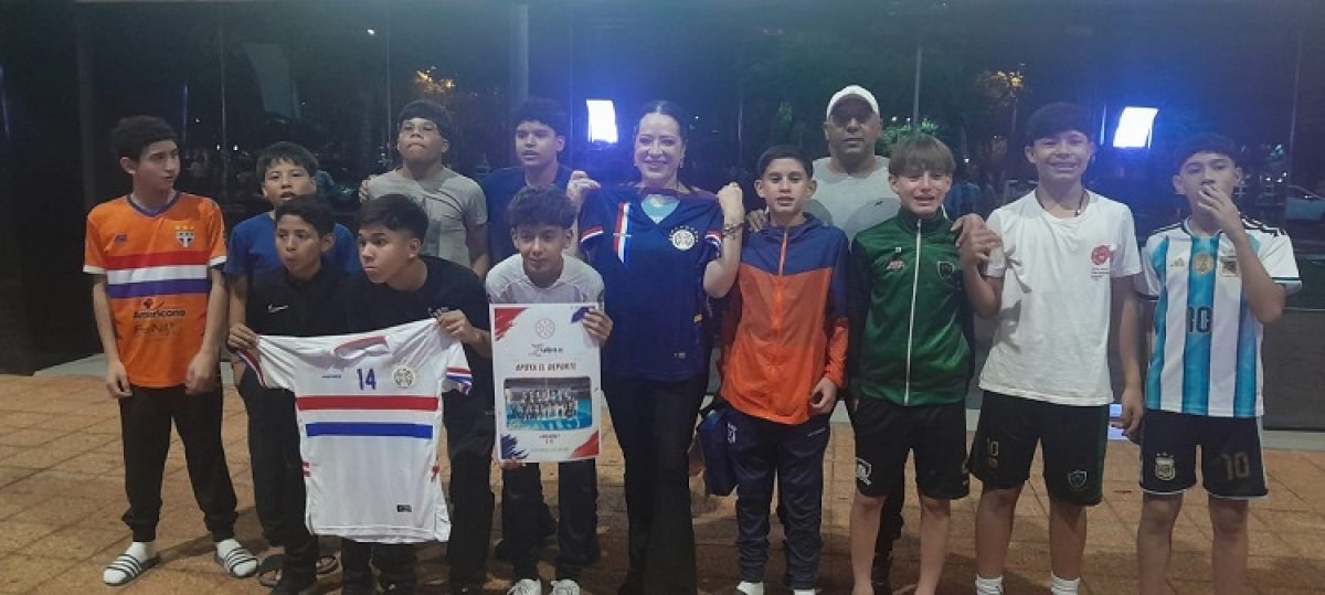 Selección sub 13 de Amambay rumbo a  Caaguazú