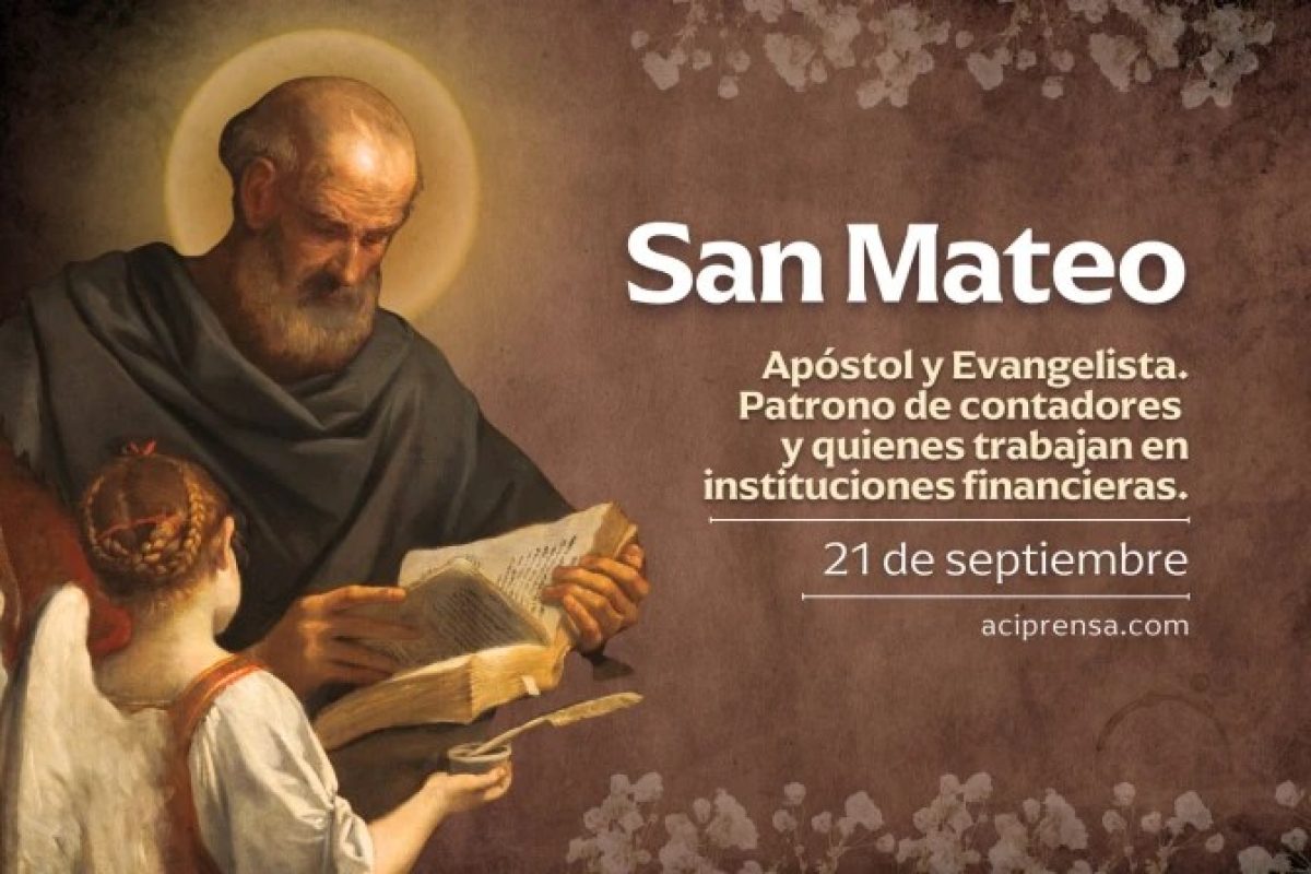 Hoy celebramos la fiesta de San Mateo, apóstol y evangelista