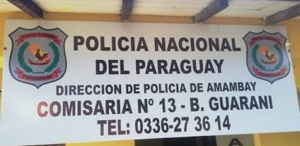 INFORME POLICIAL DEL DEPARTAMENTO DEL AMAMBAY
