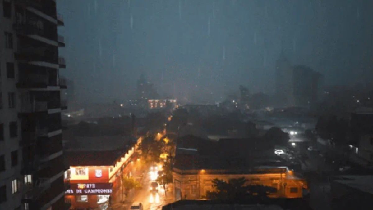 Los ocho departamentos que están ahora bajo alerta por tormentas