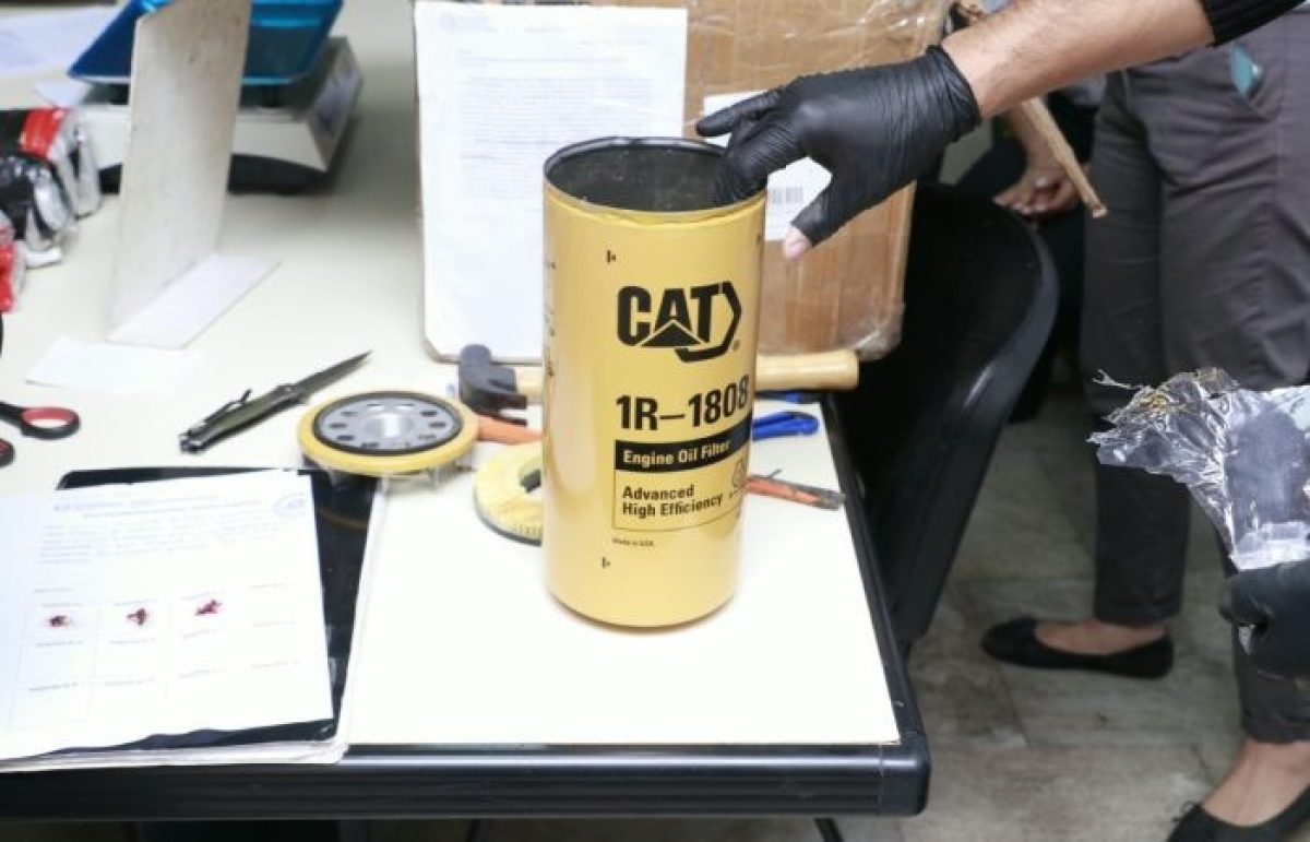 FILTROS DE ACEITE PARA CAMIONES OCULTABAN MÁS DE 10 KILOS DE MARIHUANA «PREMIUM»