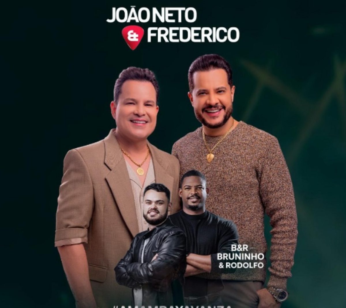 Imperdible show de Joao Neto & Frederico esta noche en la Expo Amambay en su penúltimo día