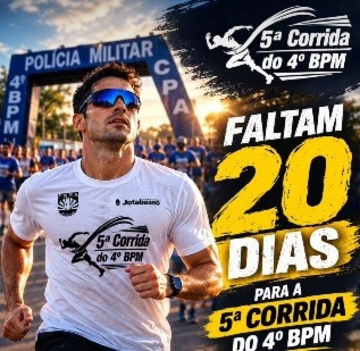 Faltan 20 días para la 5ª Carrera del 4º BPM en Ponta Porã